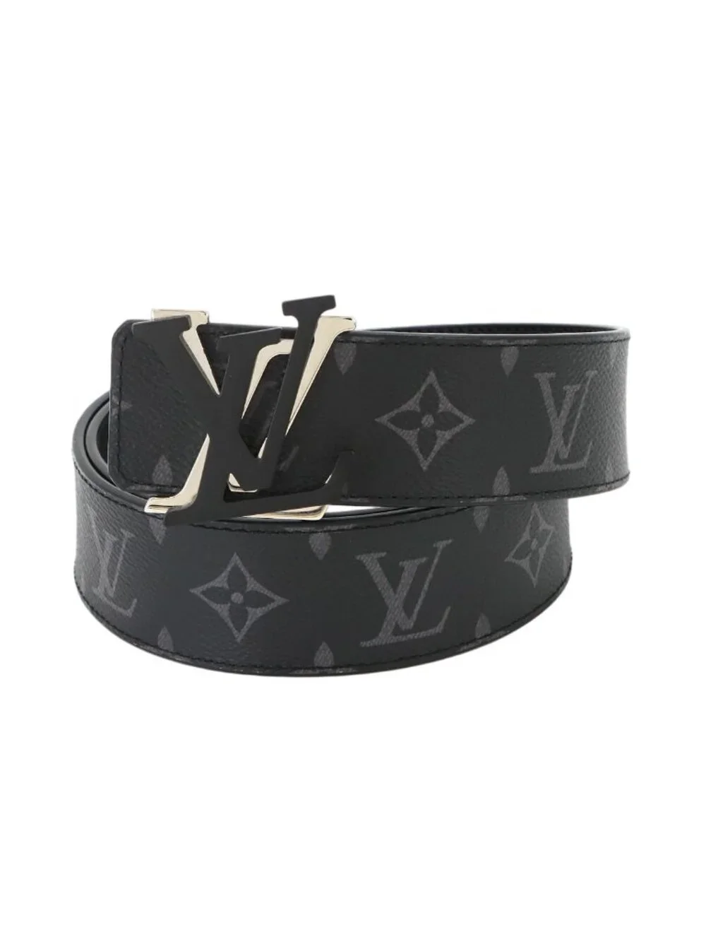 Louis Vuitton Monogram Eclipse LV Shake 40 Reversible Belt 90/36